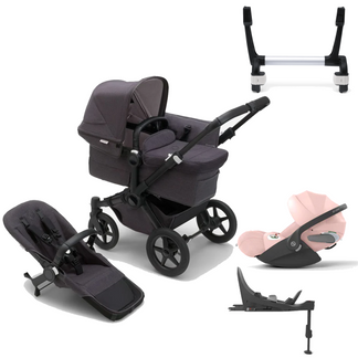 Bugaboo Donkey 5 Mono (Single) with Cybex Cloud T and Base T