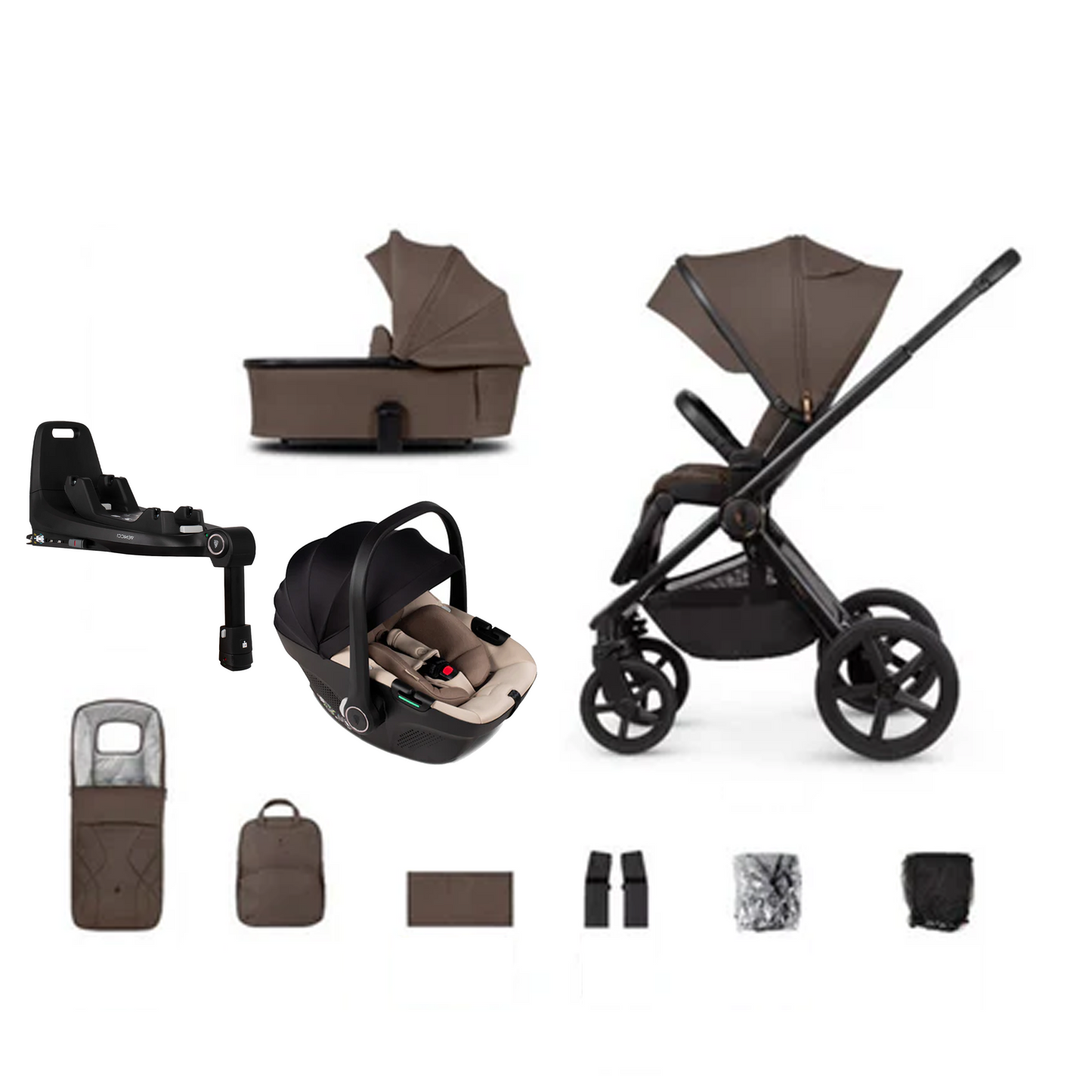 Venicci Upline 2 - 3 in 1 Buggy with Venicci Tiago 360 Car Seat