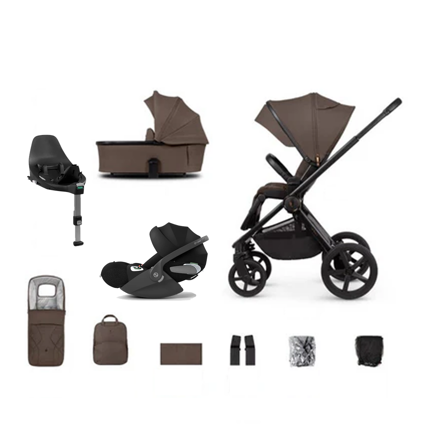 Venicci Upline 2 - 3 in 1 with Cybex Cloud T & Base T