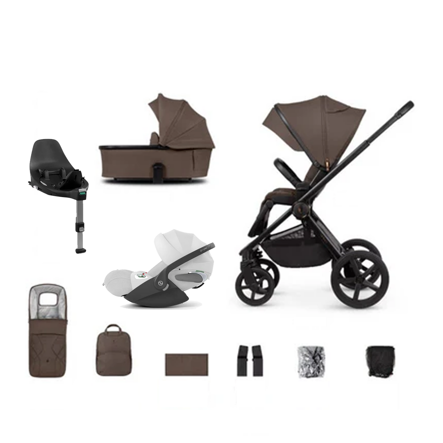 Venicci Upline 2 - 3 in 1 with Cybex Cloud T & Base T