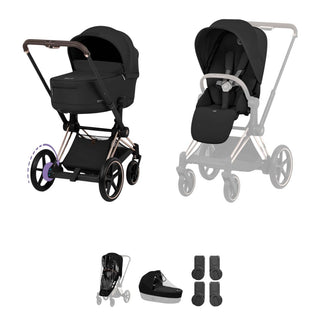Cybex ePriam 5 Pushchair & Folding Carrycot - Comfort Collection