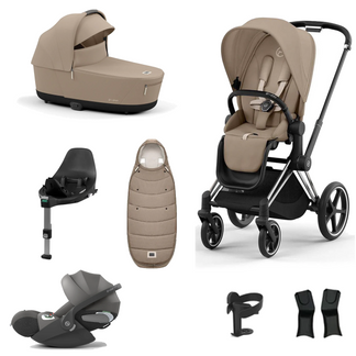Cybex Priam Essentials Bundle with Cybex Cloud T and Base T