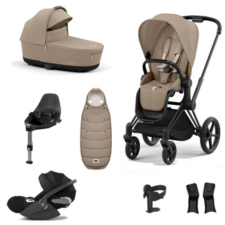 Cybex Priam Essentials Bundle with Cybex Cloud T and Base T