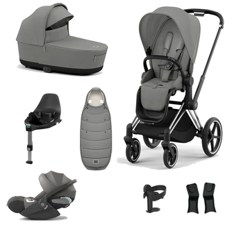 Cybex Priam Essentials Bundle with Cybex Cloud T and Base T