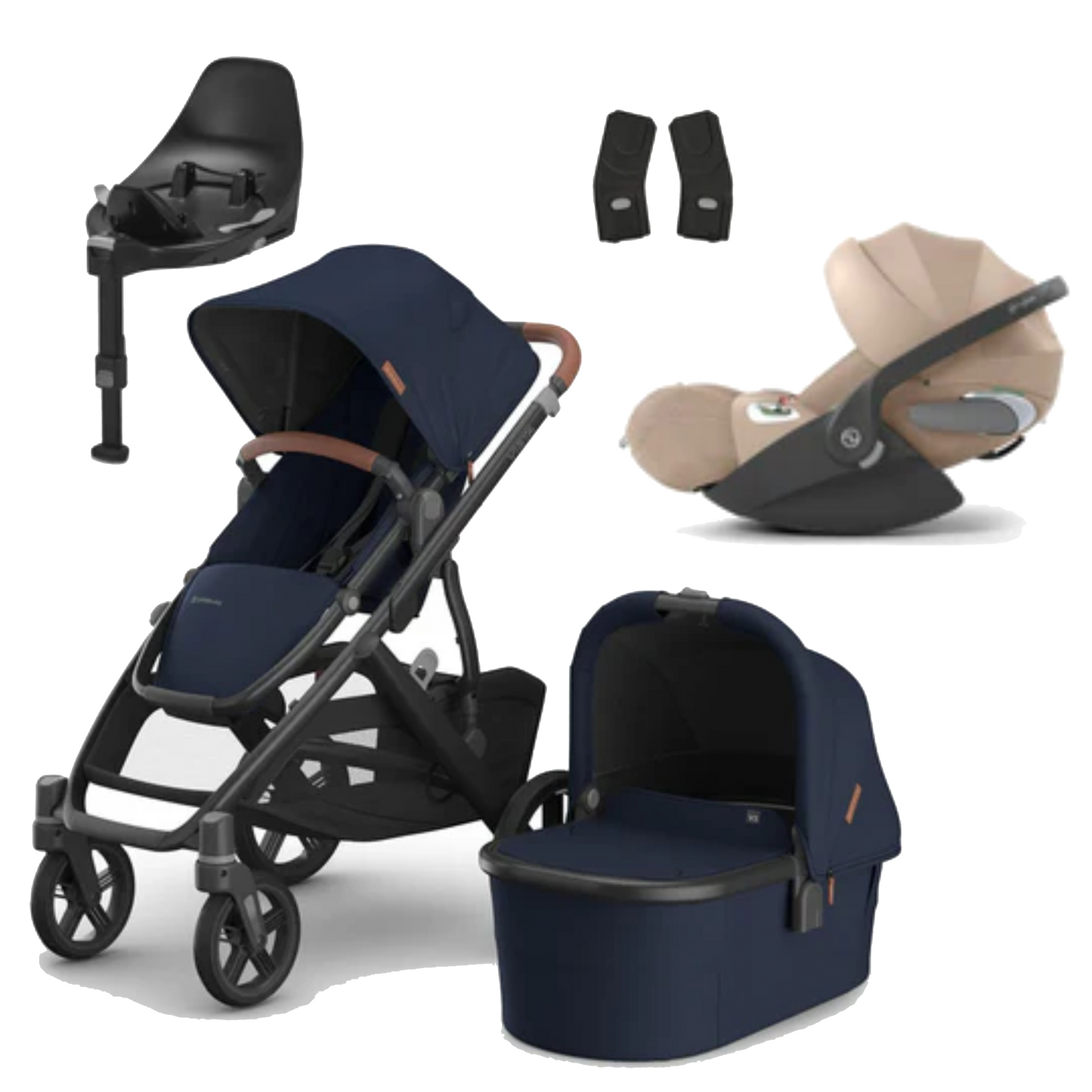 UPPAbaby Vista V3 Buggy with Cybex Cloud T and Base T