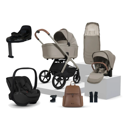 Silver Cross Cove Bundle With Silver Cross Glide Plus 360 Car Seat And Base
