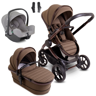 iCandy Peach 7 Bundle with Joie iSnug 2 iSize Car Seat