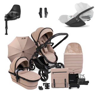 iCandy Peach 7 Pushchair Bundle with Cybex Cloud T and Base T