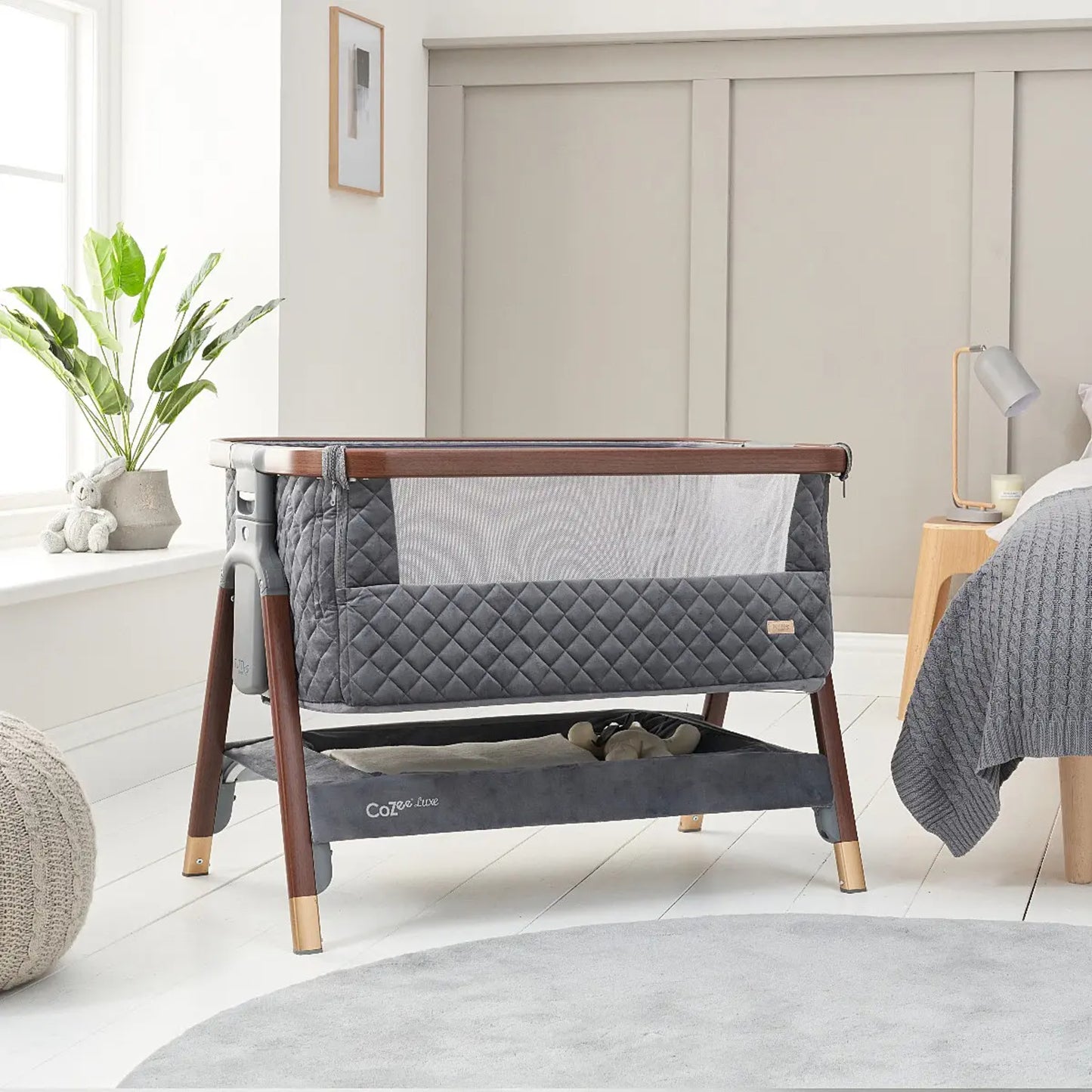 Tutti Bambini CoZee Luxe Bedside Crib