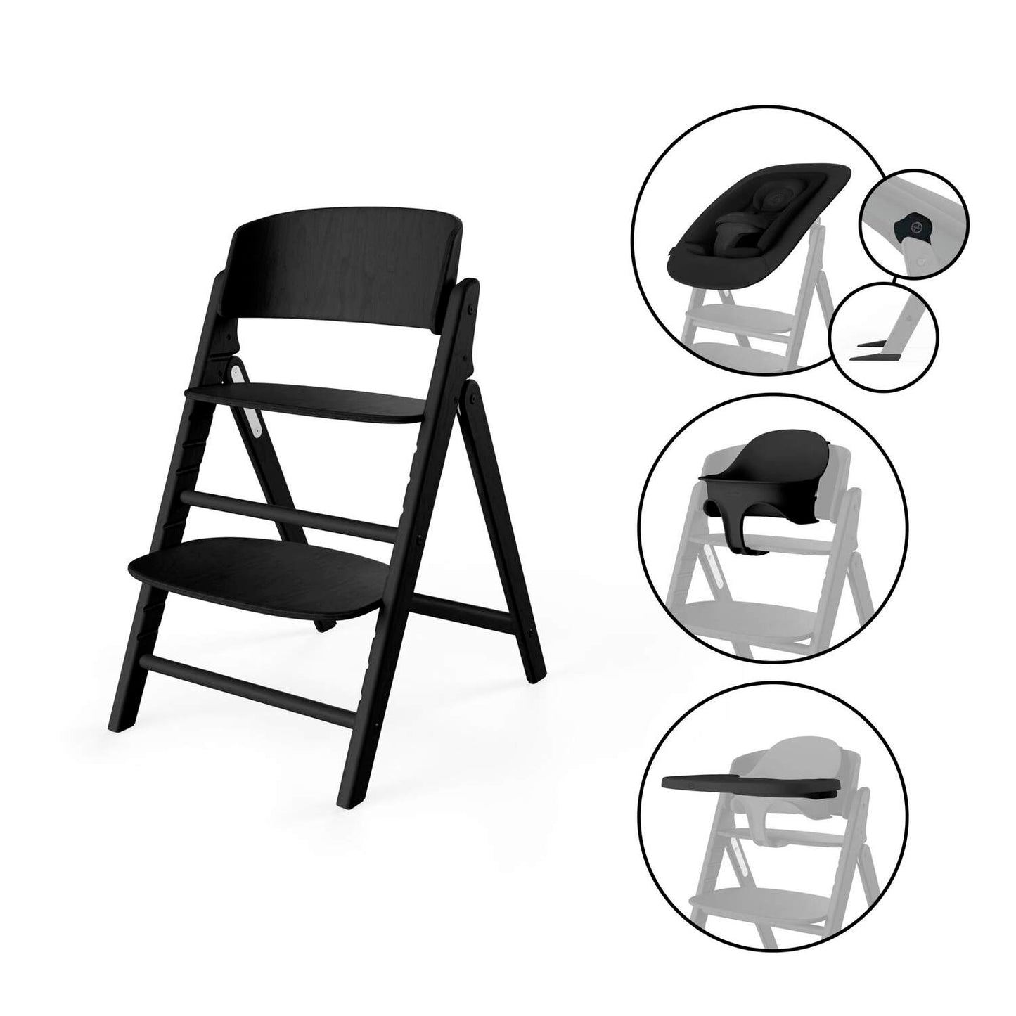Cybex Click & Fold Highchair & Bouncer 4-in-1 set