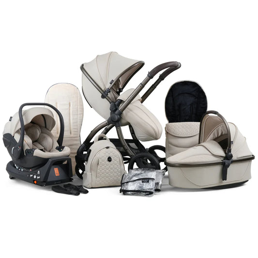 Egg 3 Luxury Bundle with Egg Shell Car Seat and Isofix Base