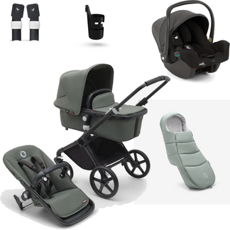 Bugaboo Fox Cub Essential Bundle with Joie iSnug