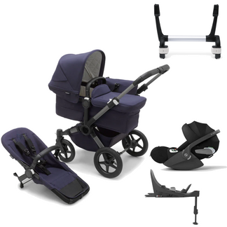 Bugaboo Donkey 5 Mono (Single) with Cybex Cloud T and Base T