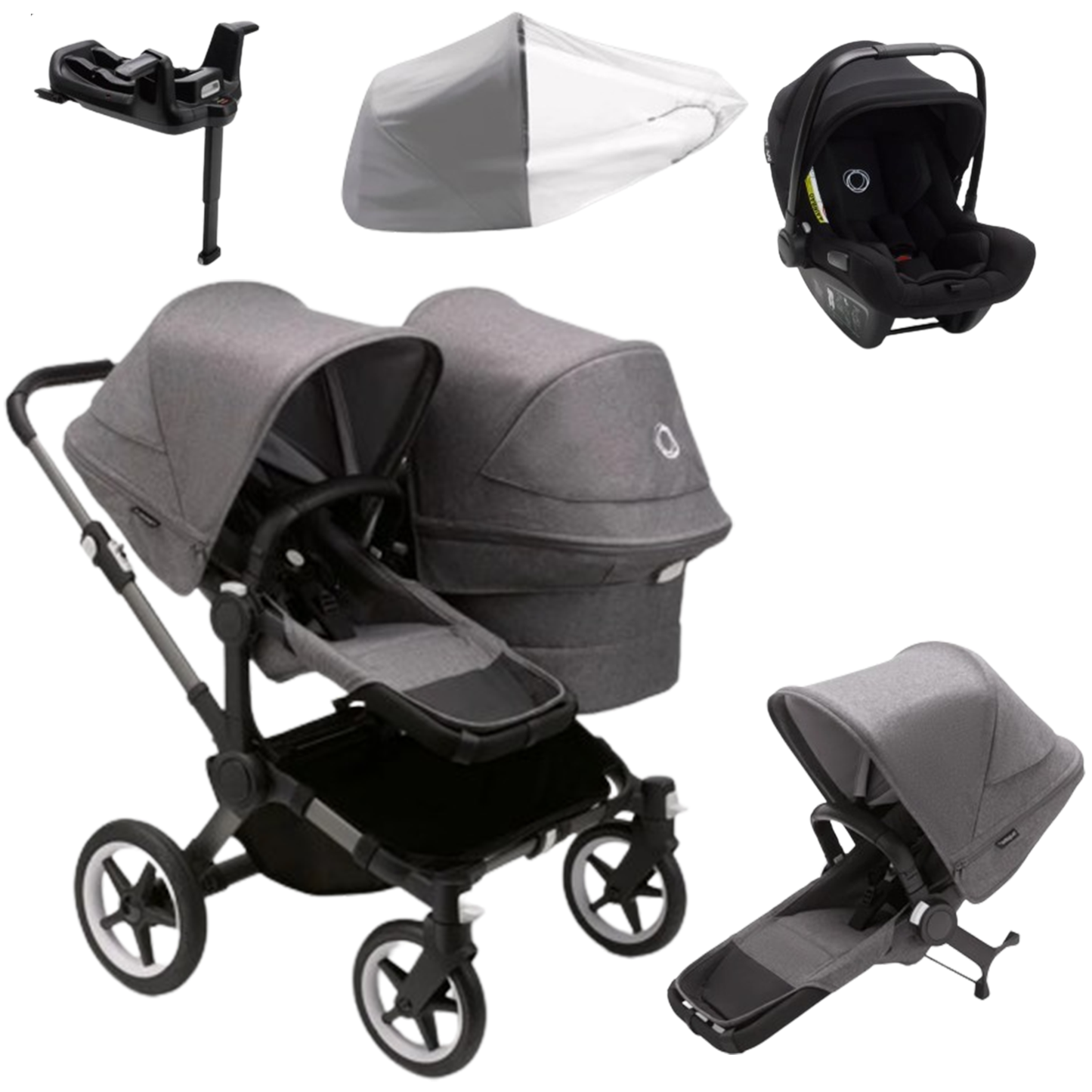 Bugaboo donkey duo car seat clearance