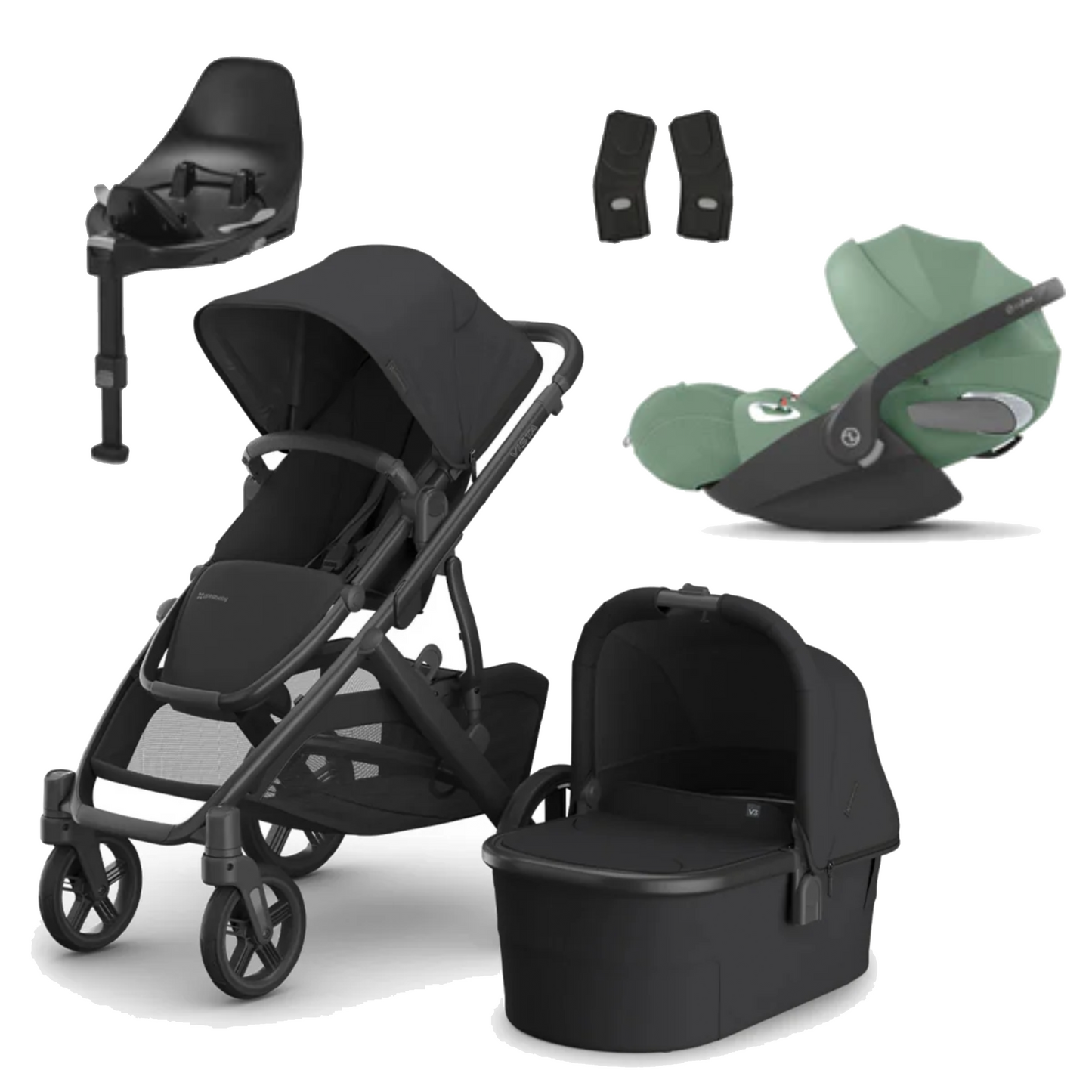 UPPAbaby Vista V3 Buggy with Cybex Cloud T and Base T