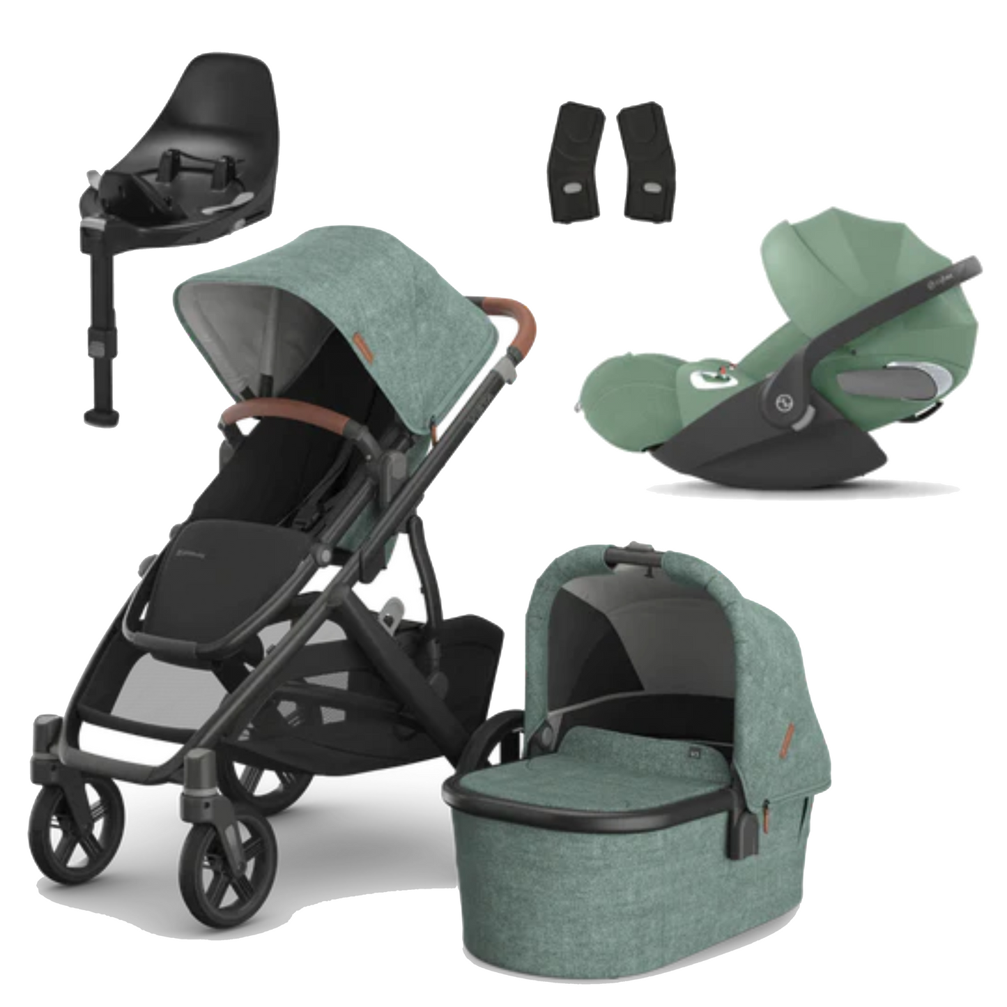 UPPAbaby Vista V3 Buggy with Cybex Cloud T and Base T