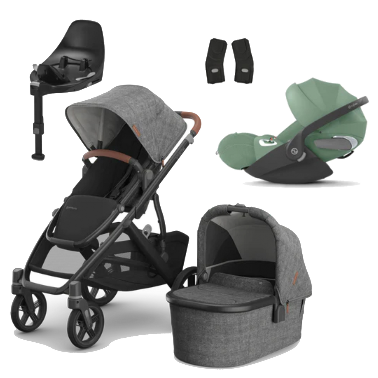 UPPAbaby Vista V3 Buggy with Cybex Cloud T and Base T