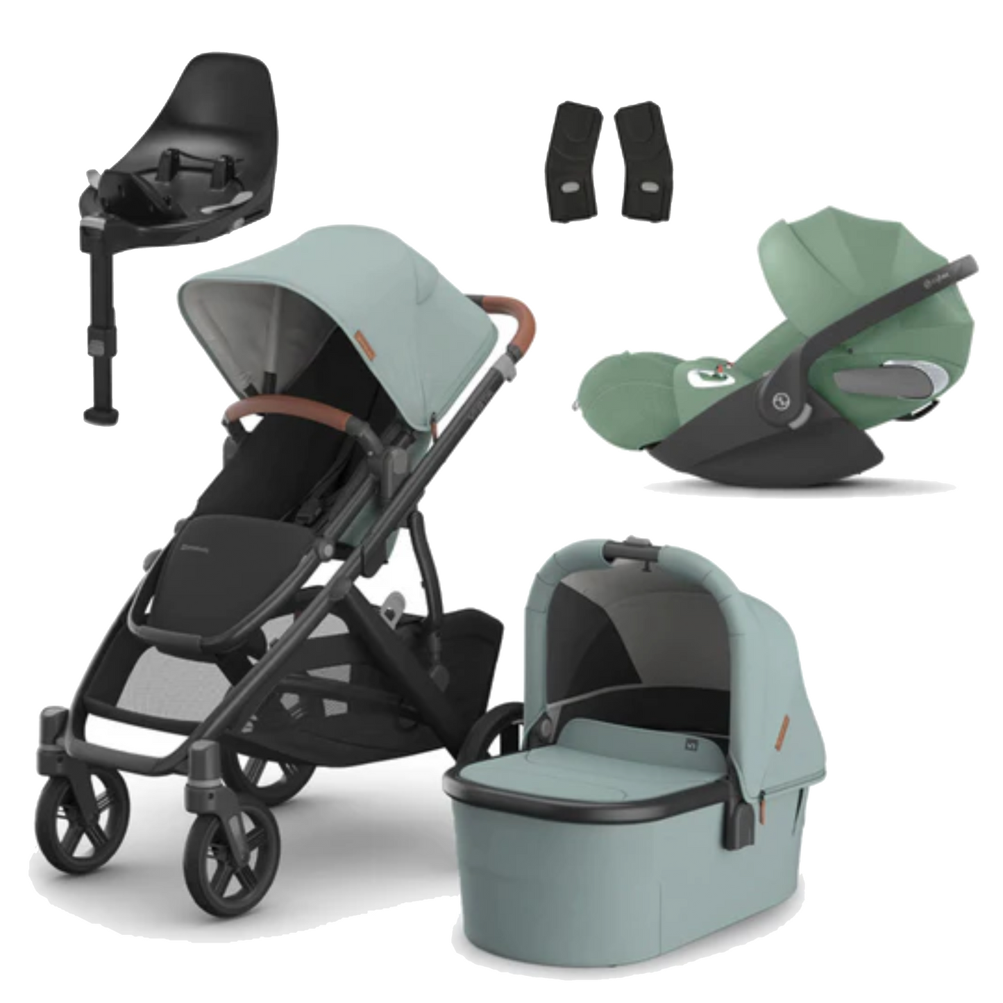 UPPAbaby Vista V3 Buggy with Cybex Cloud T and Base T
