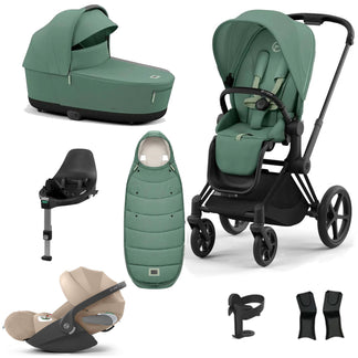 Cybex Priam Essentials Bundle with Cybex Cloud T and Base T