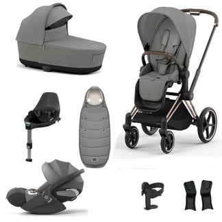 Cybex Priam Essentials Bundle with Cybex Cloud T and Base T