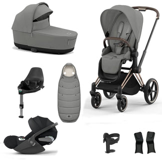 Cybex Priam Essentials Bundle with Cybex Cloud T and Base T