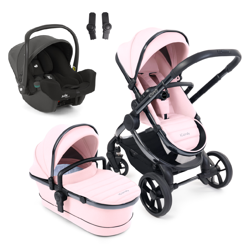 iCandy Peach 7 Bundle with Joie iSnug 2 iSize Car Seat