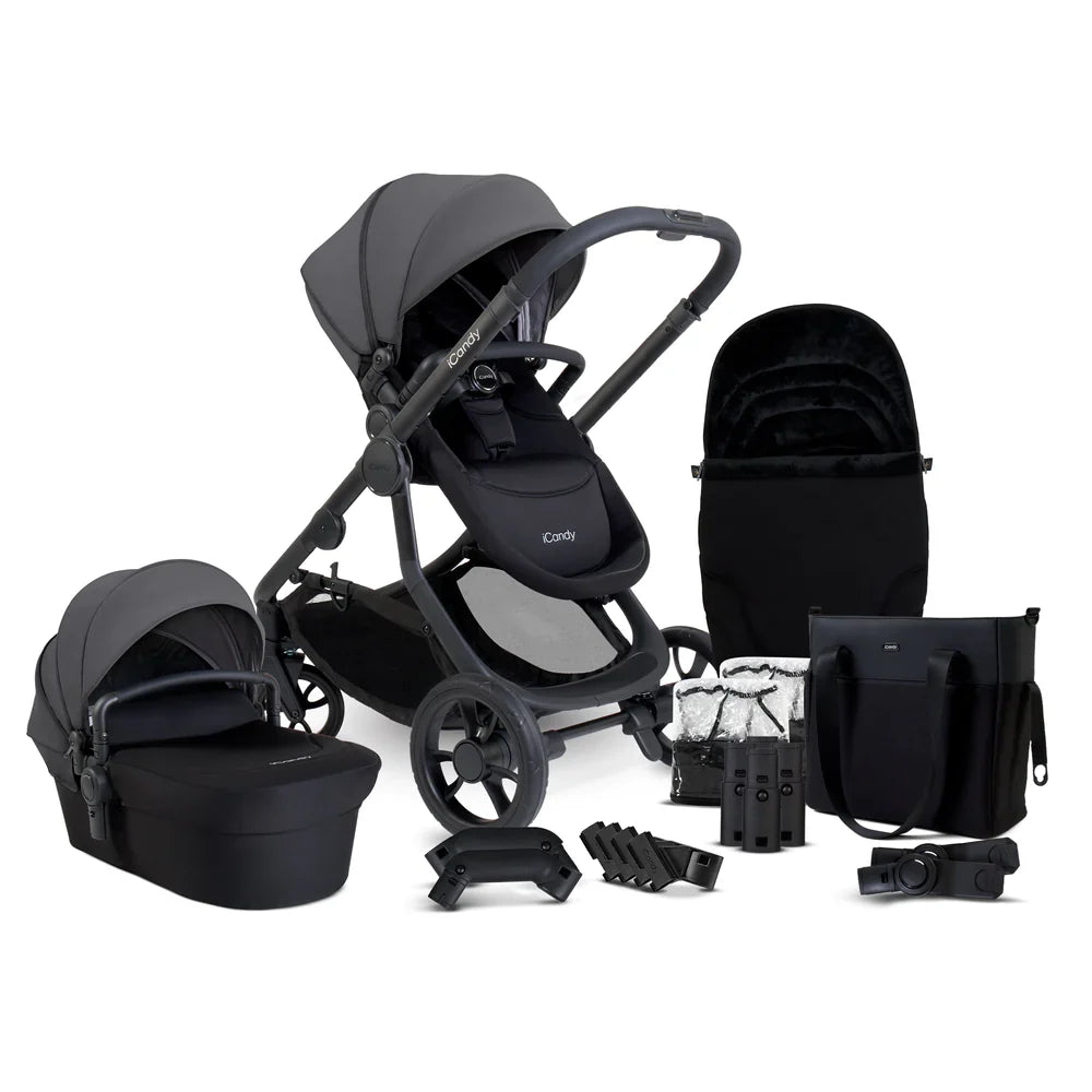 iCandy Orange Pushchair Complete Bundle- BabyDoc Shop, Ireland