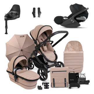 iCandy Peach 7 Bundle with Cybex Cloud T and Base T Cookie