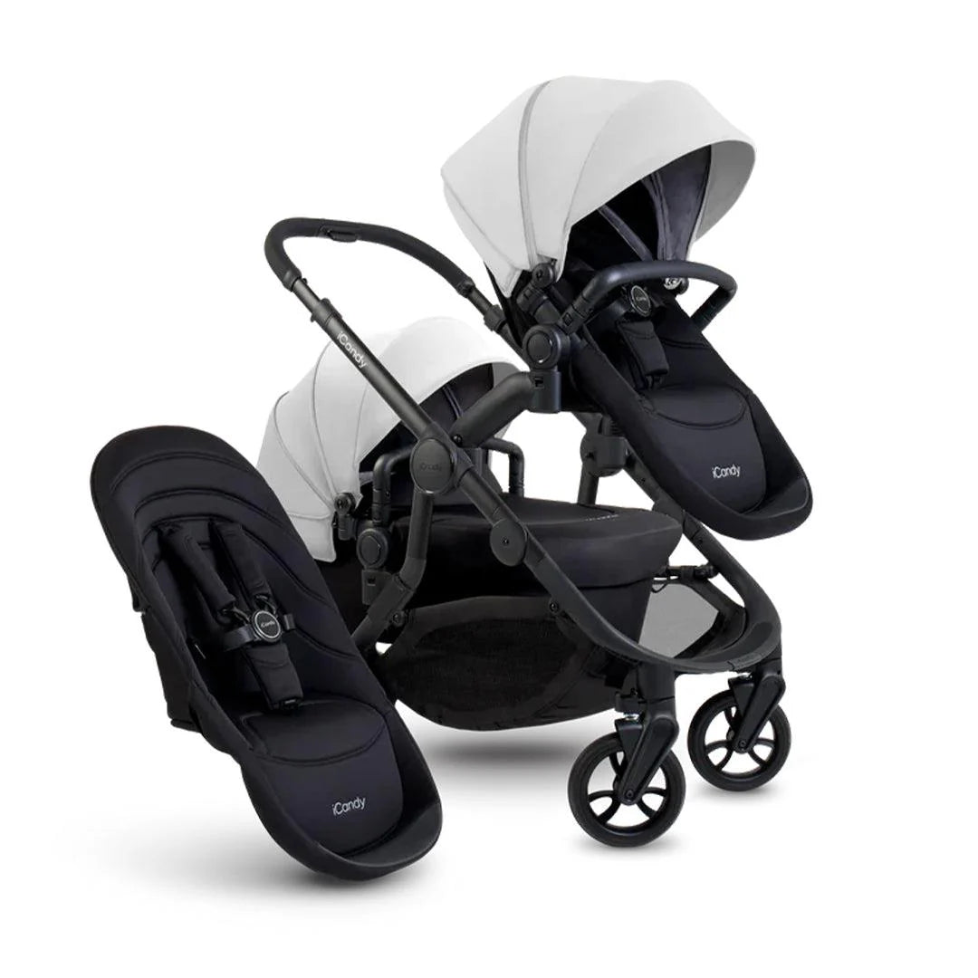 iCandy Orange 4 double buggy bundle
