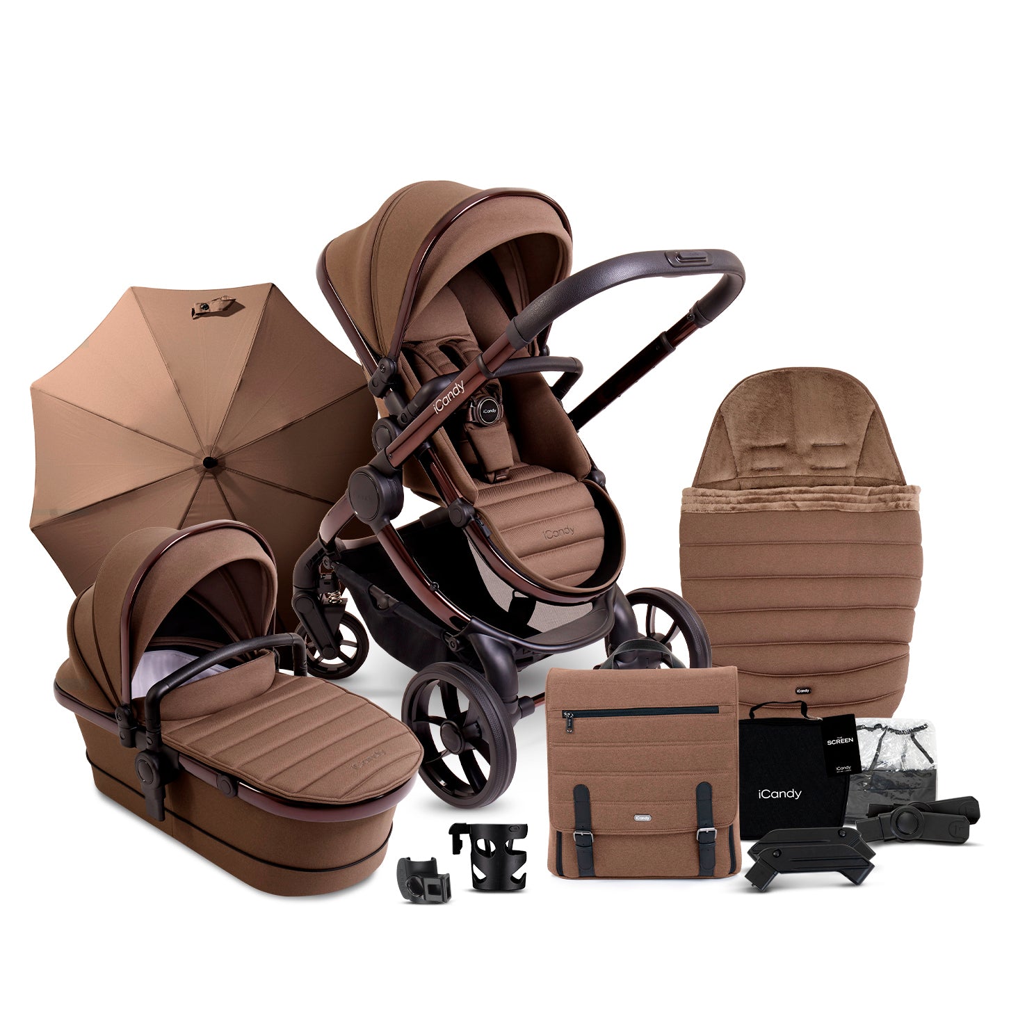 icandy peach 7 Pram Pushchair Bundle Coco