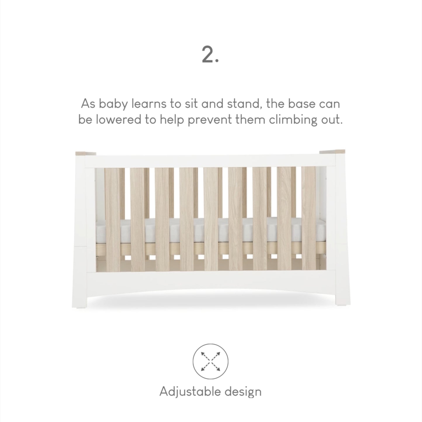 CuddleCo Ada Cot Bed