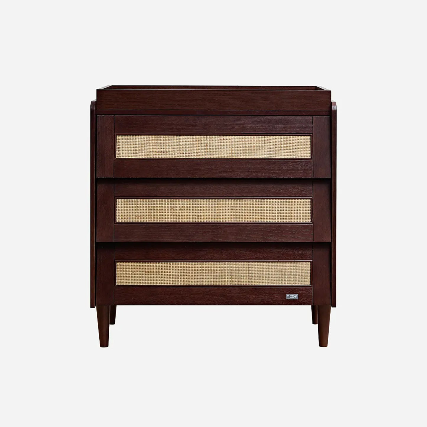 Tutti Bambini Japandi Mini 2 Piece with Cot Bed and Dresser