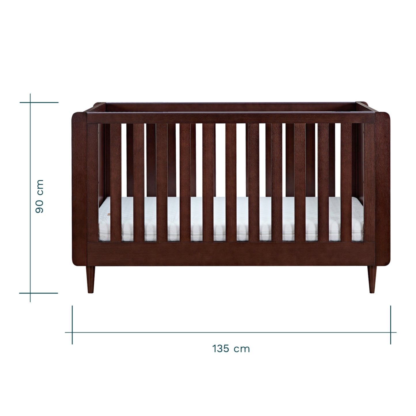 Tutti Bambini Japandi Mini Cot Bed
