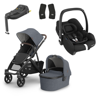 UPPAbaby Vista V3 Buggy with Maxi Cosi CabrioFix and Base