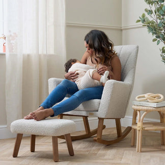 Tutti Bambini Jonah Lux Rocking Chair Foot Stool