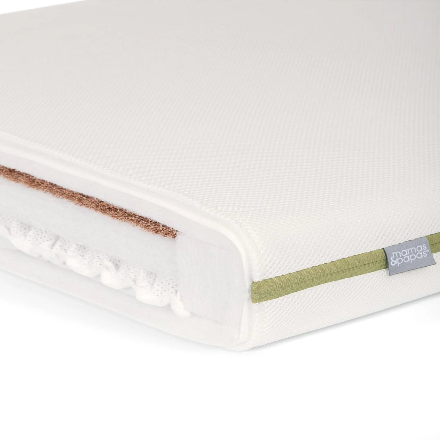 Mamas & Papas Cotbed Premium Dual Core + Mattress
