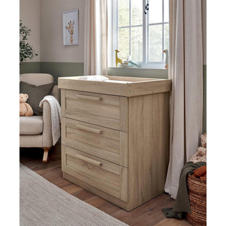 Mamas and Papas Atlas 2 Piece Small Cotbed and Dresser Changer