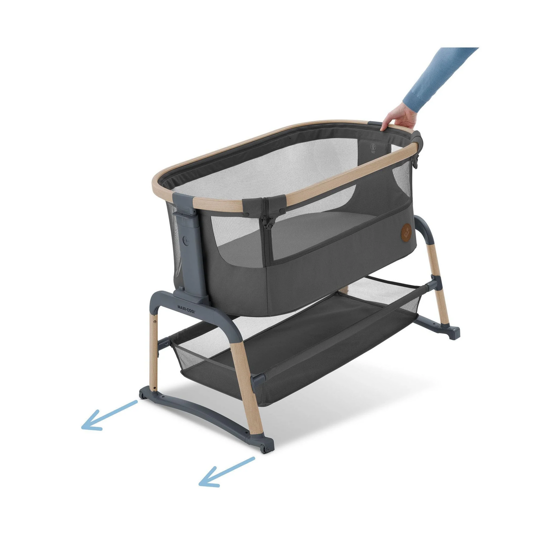 maxi cosi iora air sheets Maxi Cosi Iora Bedside Crib Bundle with Bedsheets – BabyDoc Shop Ireland