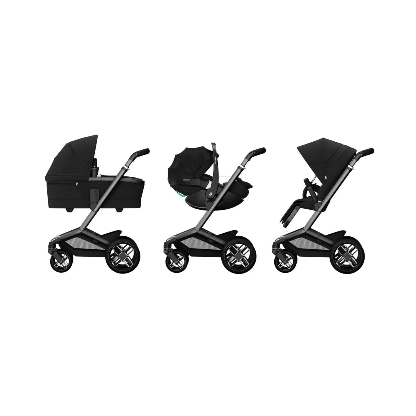 Maxi Cosi Oxford 9 Piece Complete Bundle with Maxi Cosi Pebble 360 and Family Fix Base