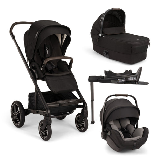 Nuna Mixx Next Bundle with Nuna Arra Flex and Base Curv