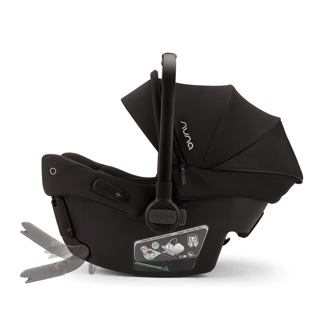 Nuna DEMI Next Bundle with Nuna Pipa Urbn Car Seat & Rider Board