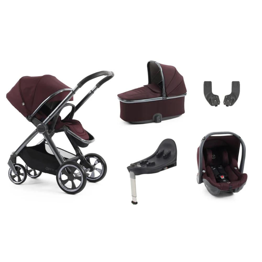 Oyster 4 Essential Bundle with Oyster Capsule Infant Car Seat and Isofix Base