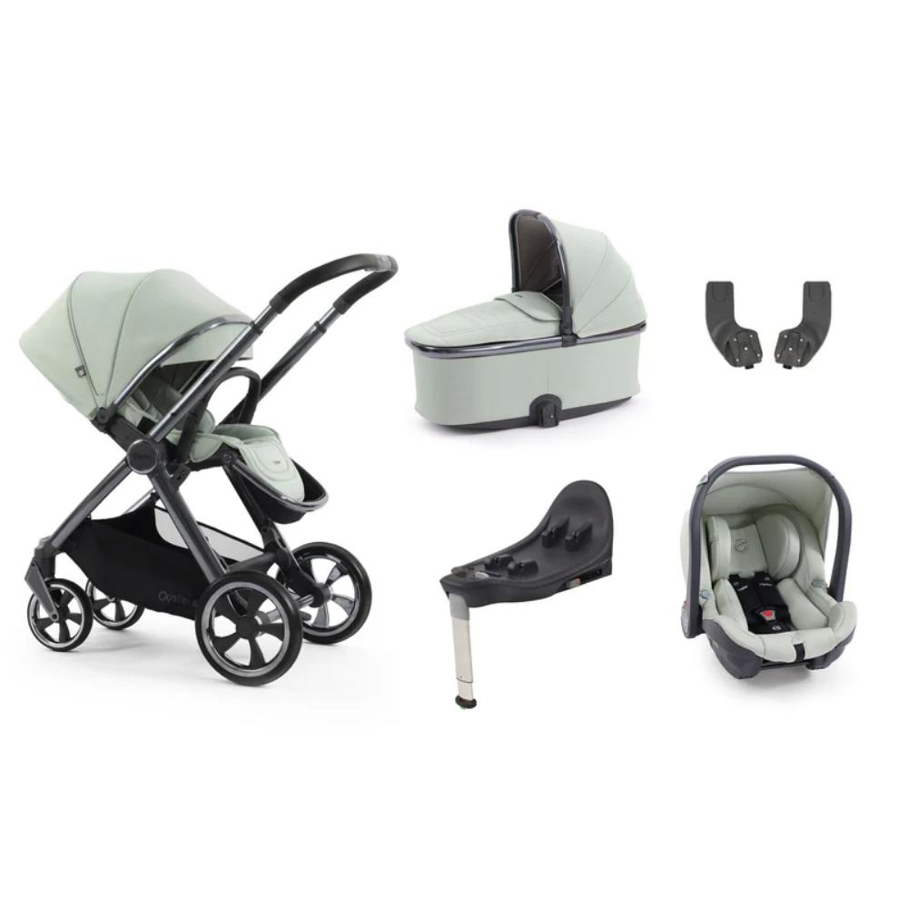 Oyster 4 Essential Bundle with Oyster Capsule Infant Car Seat and Isofix Base