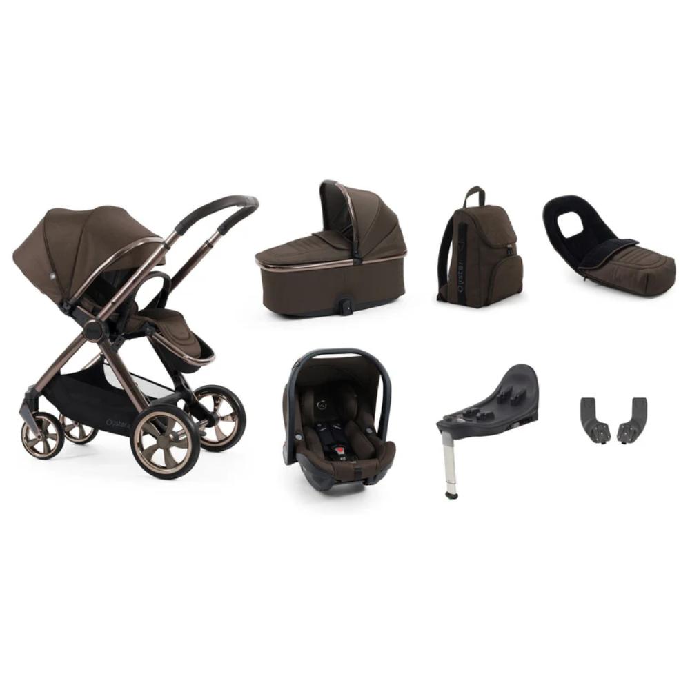 Oyster 4 Luxury Bundle with Oyster Capsule Infant Car Seat and Isofix Base