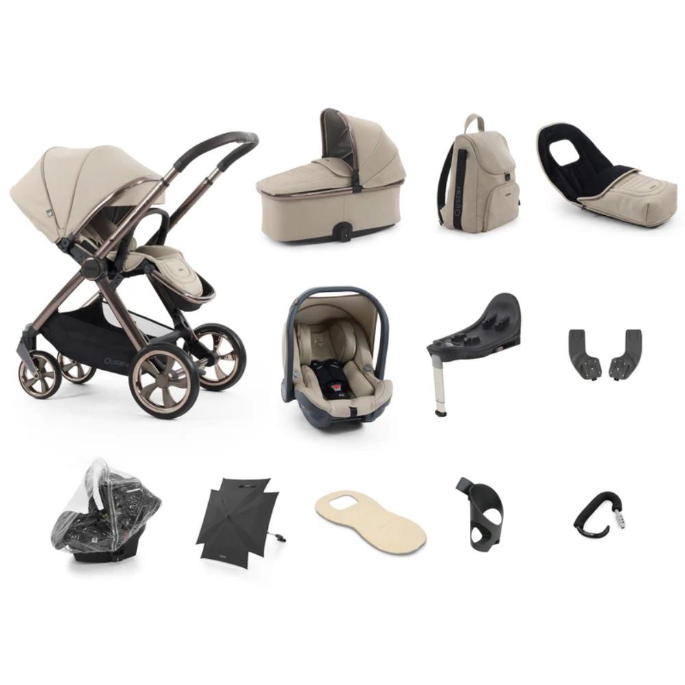 Oyster 4 Ultimate Bundle with Oyster Capsule Infant Car Seat and Isofix Base