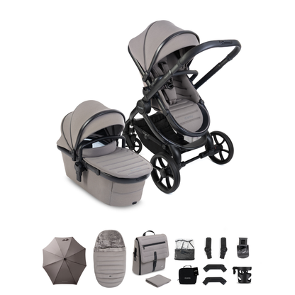 iCandy Peach 8 Complete Buggy Bundle with Pushchair, Carrycot & Accessories