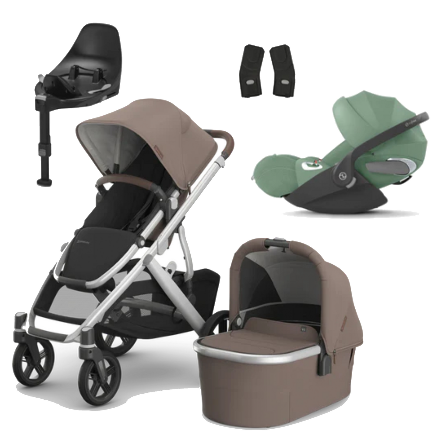 UPPAbaby Vista V3 Buggy with Cybex Cloud T and Base T