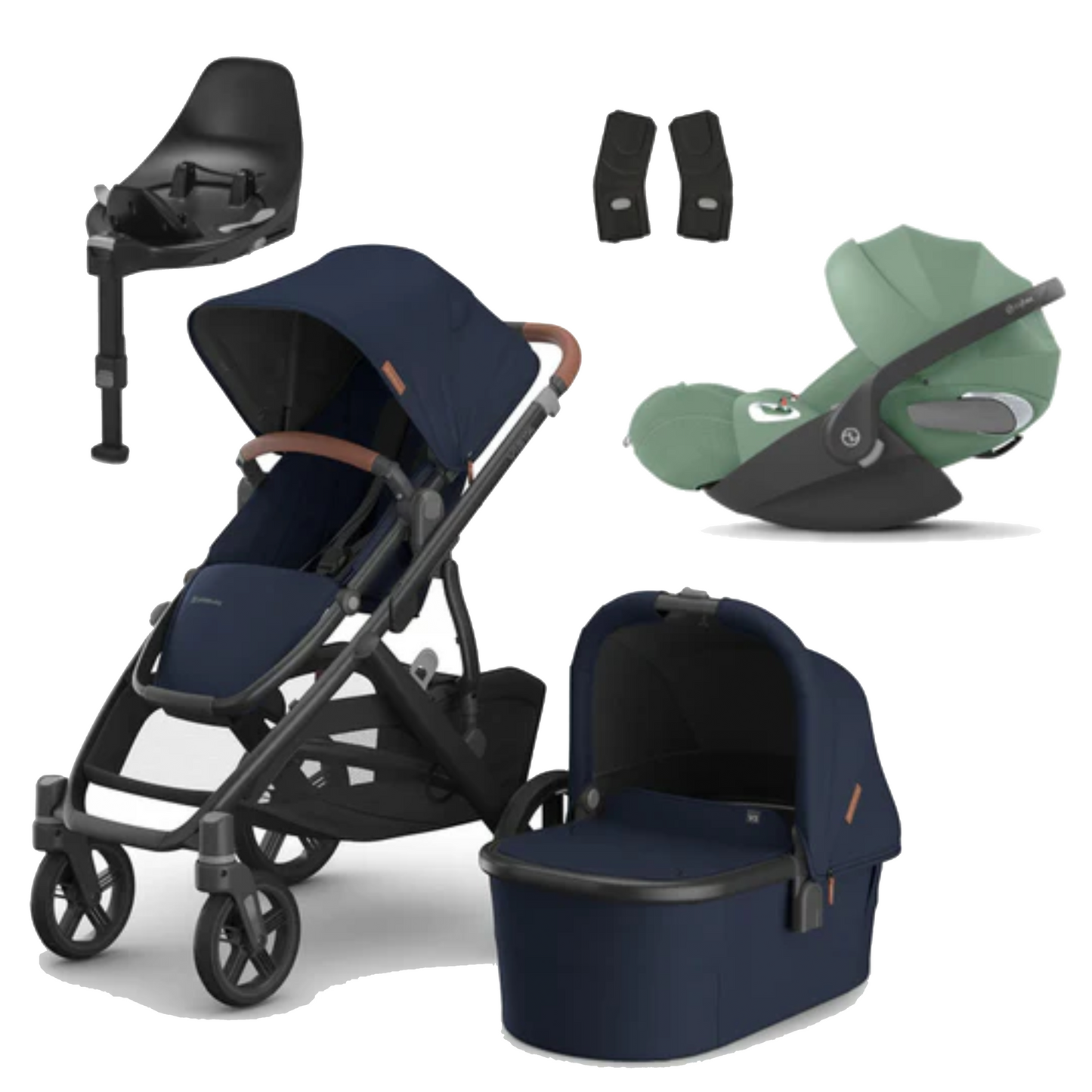 UPPAbaby Vista V3 Buggy with Cybex Cloud T and Base T