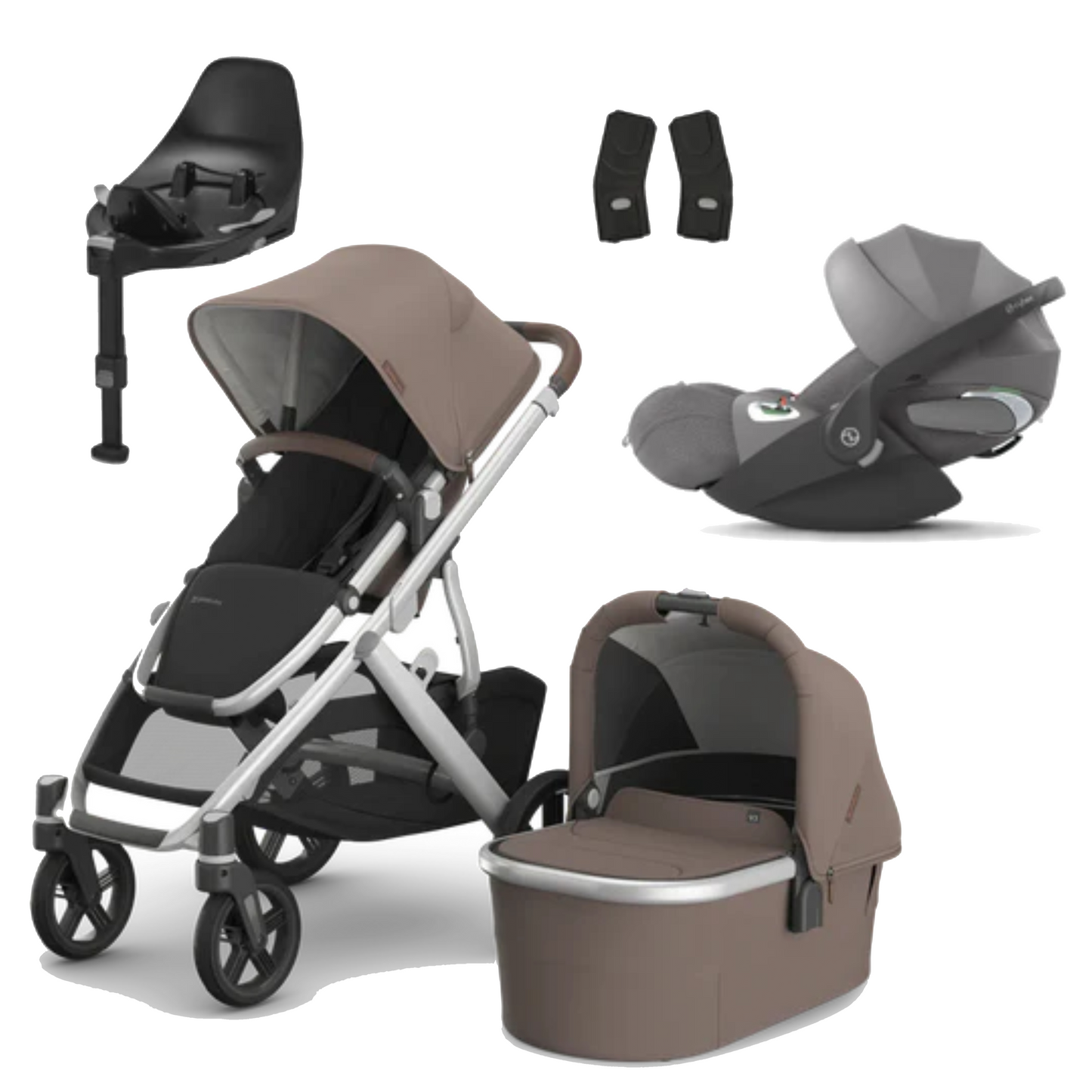 UPPAbaby Vista V3 Buggy with Cybex Cloud T and Base T