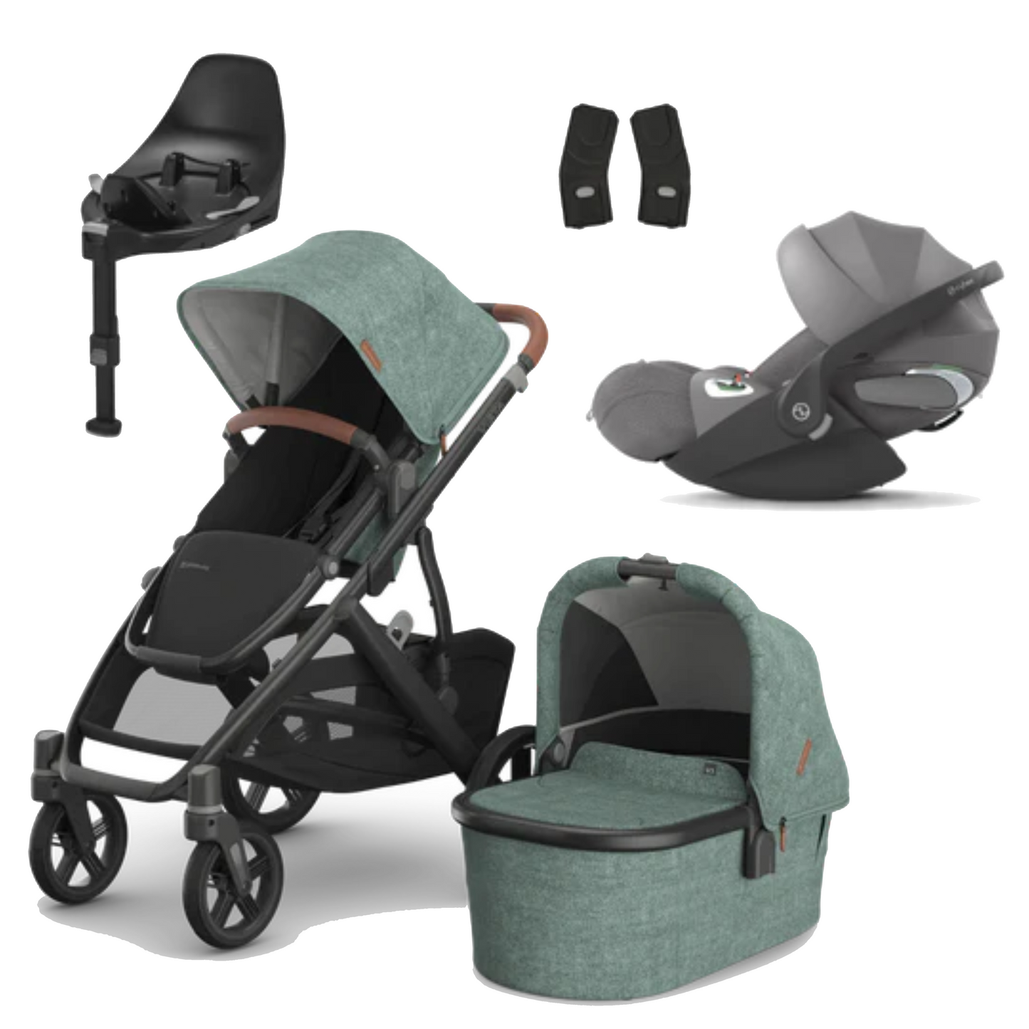 UPPAbaby Vista V3 Buggy with Cybex Cloud T and Base T